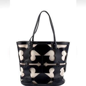 Tory Burch Cutout Logo Large Tote